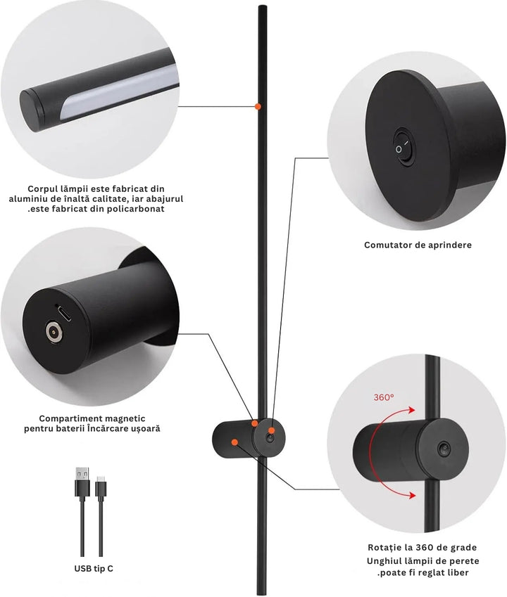 FlexiLight - Lampă De Perete Cu Proiectare Modern