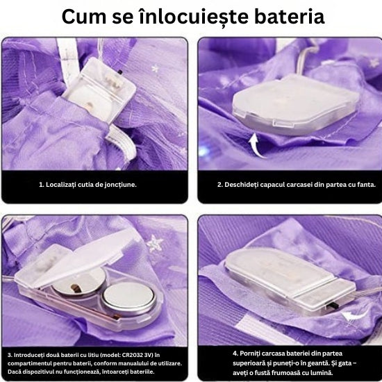 Keturah - Fustă Tutu LED Magică și Luminoasă