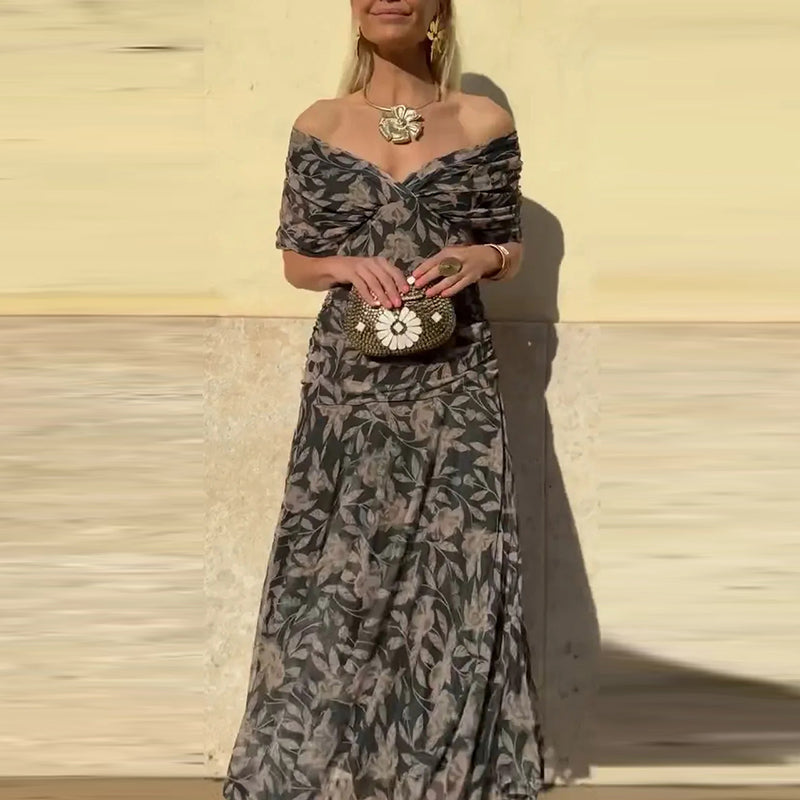 Manich - Rochie Midi Fluidă