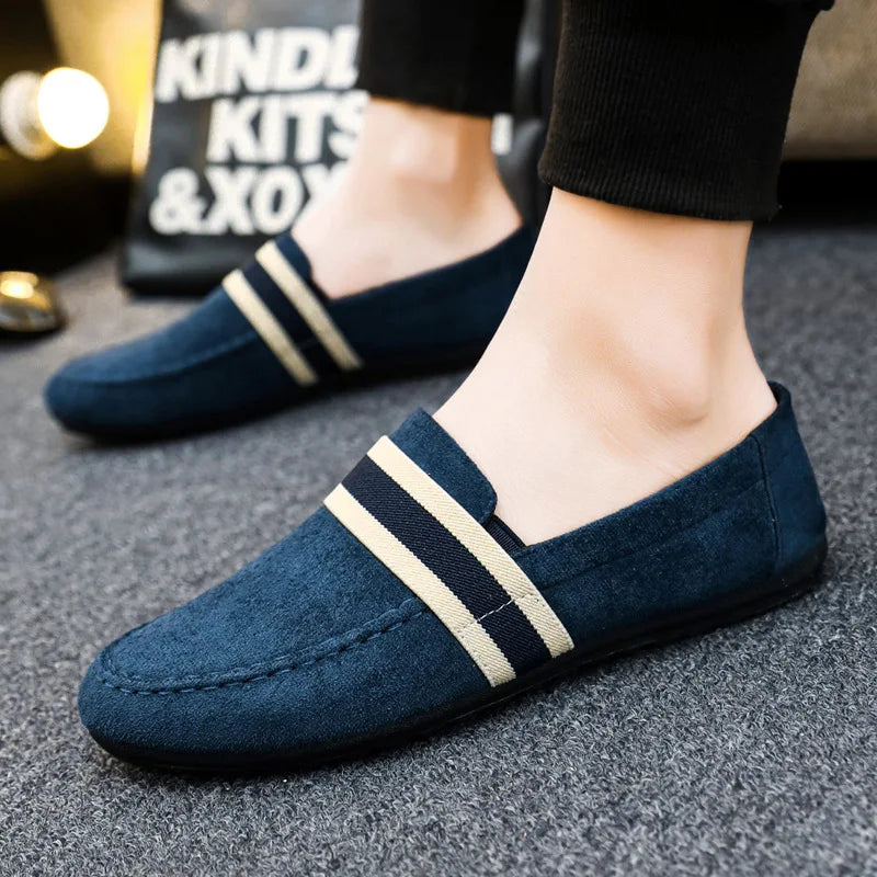 Hanno - Mocasini Casual Cu Dungi