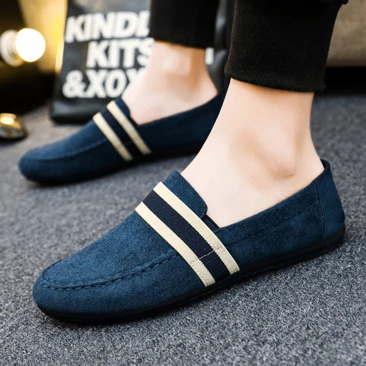 Hanno - Mocasini Casual Cu Dungi