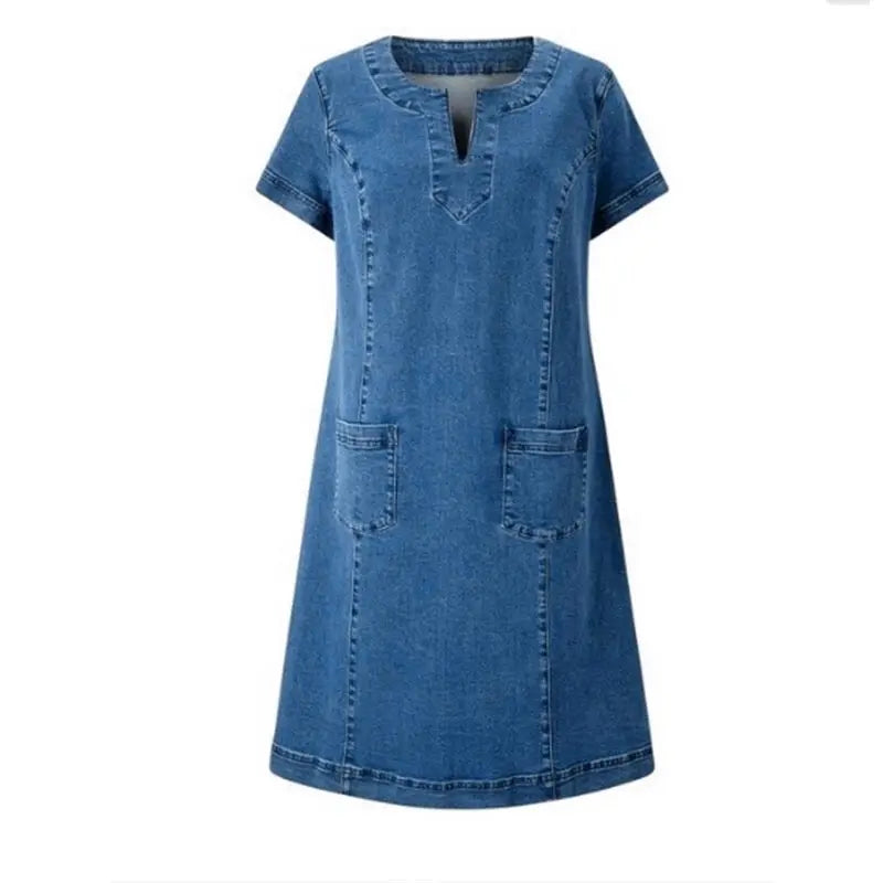 Polixeni - Rochie Din Blugi Moi