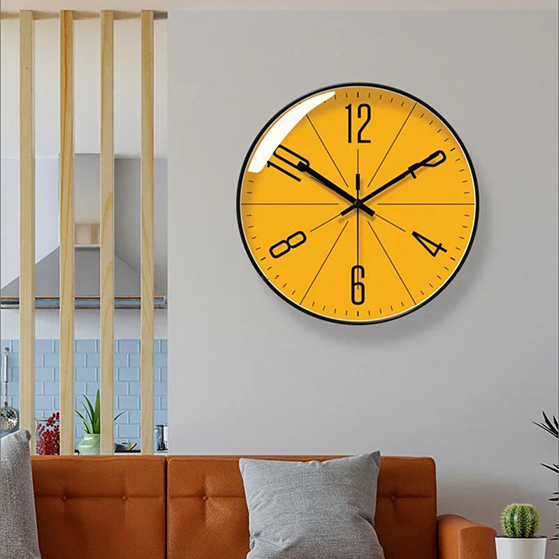 HourNest - Ceas De Perete Oslo Portocaliu