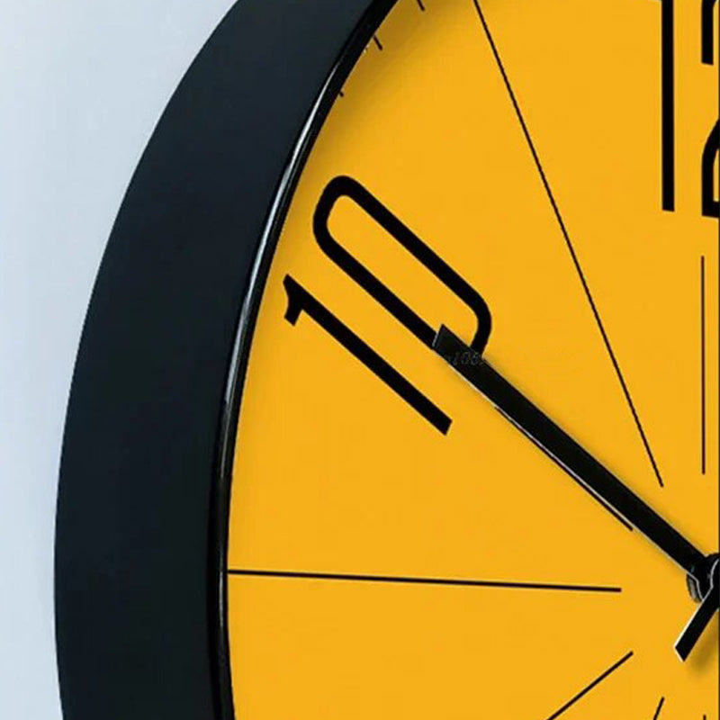 HourNest - Ceas De Perete Oslo Portocaliu