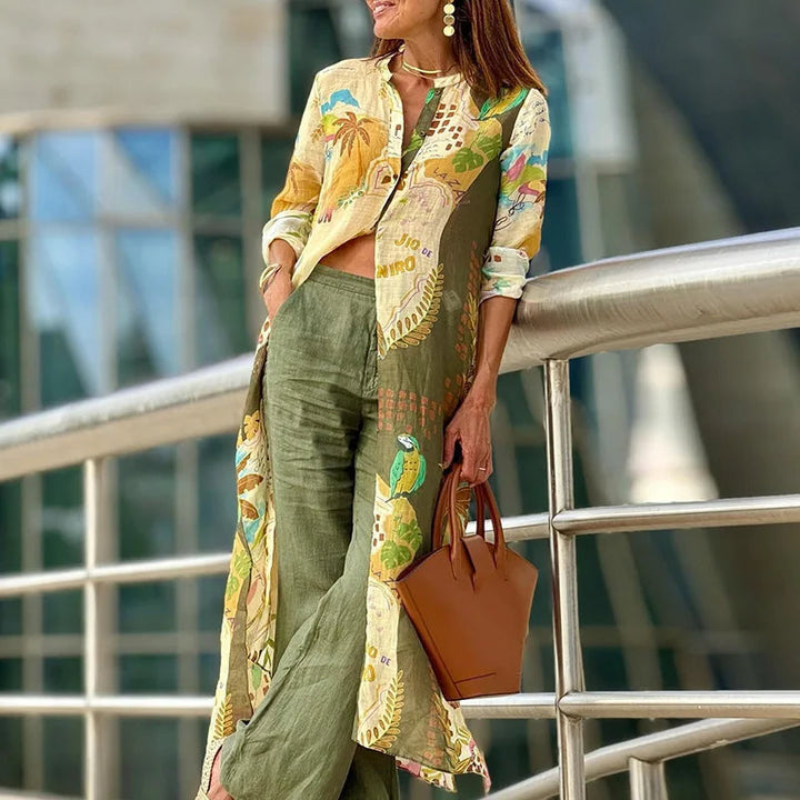 Gabija - Set Elegant De Lenjerie De Vară