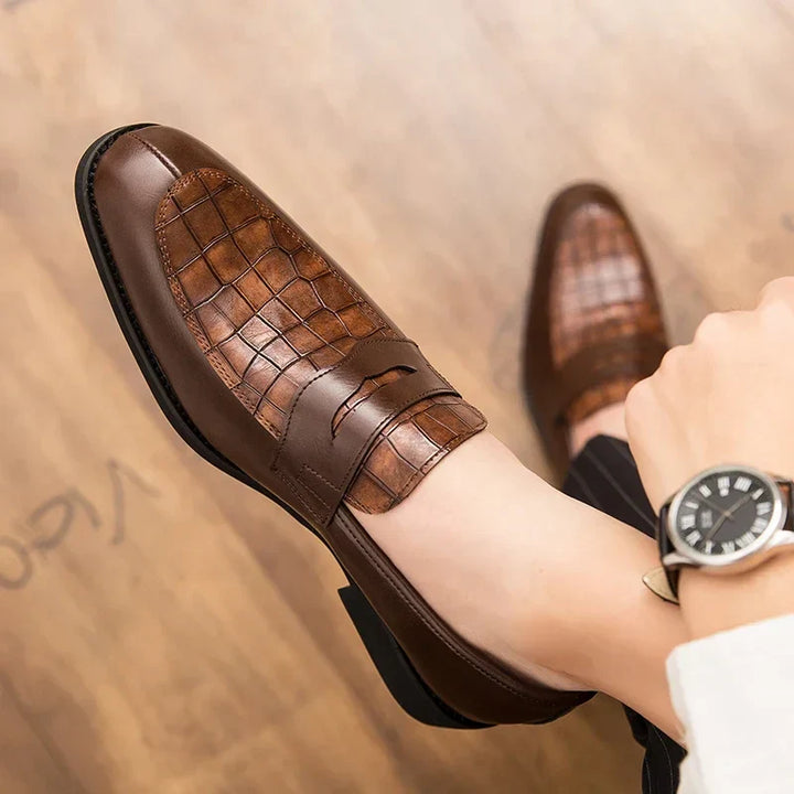 Ezequiel - Mocasini Crocodil
