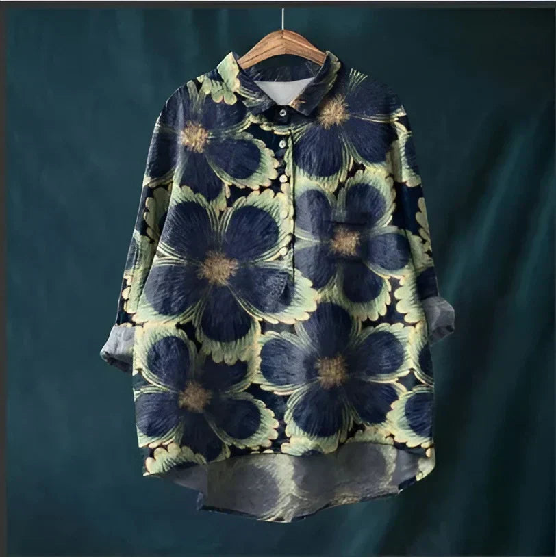 Supattra - Bluze Clasice Cu Imprimeu Floral