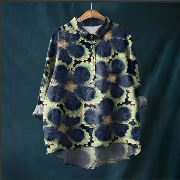 Supattra - Bluze Clasice Cu Imprimeu Floral