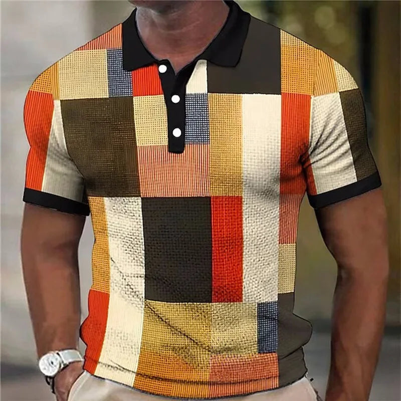 Pollard - Tricou Polo Colorat în Carouri
