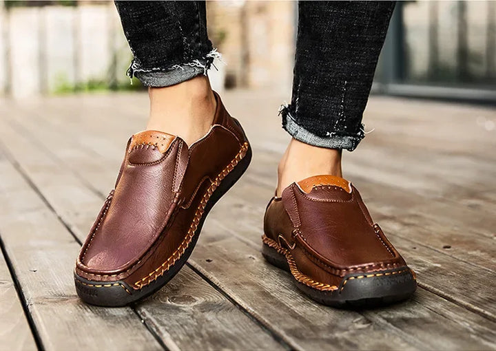Giuseppe - Mocasini Clasici Din Piele