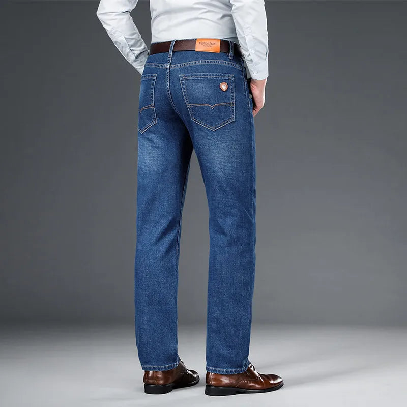 Elijah - Blugi Clasici Din Denim