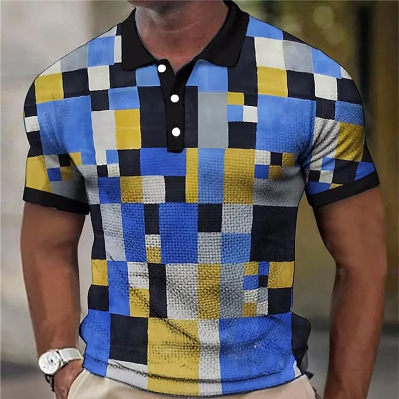 Pollard - Tricou Polo Colorat în Carouri