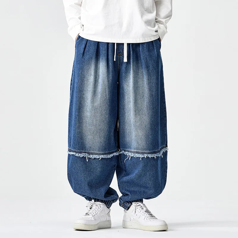 Brennan – Pantaloni De Jogging Din Denim Cu Croi Larg și Stilat
