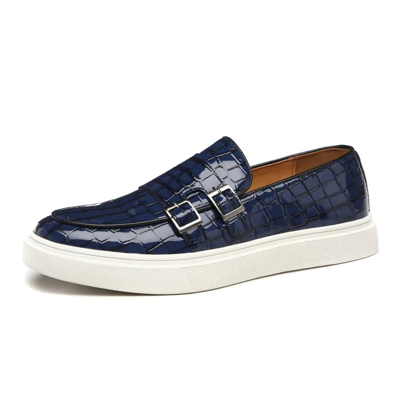 Loic - Mocasin Cu Model De Crocodil