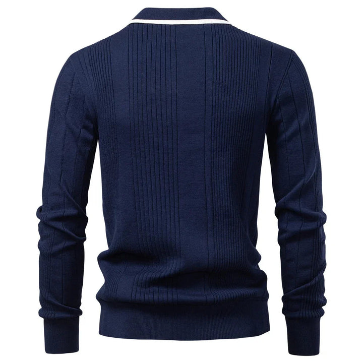 Borcho - Tricou Polo De Iarnă Cu Mâneci Lungi