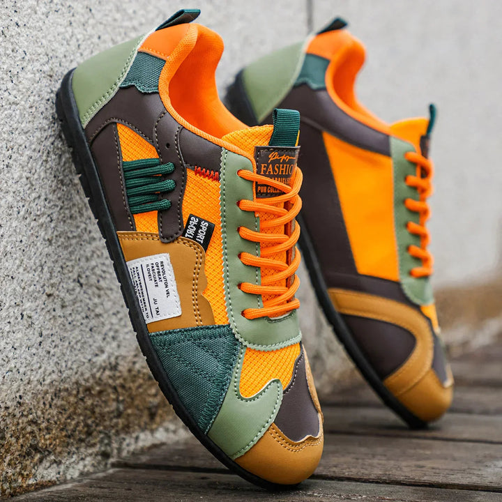 Reinders - Adidași cu șireturi în Stil Patchwork