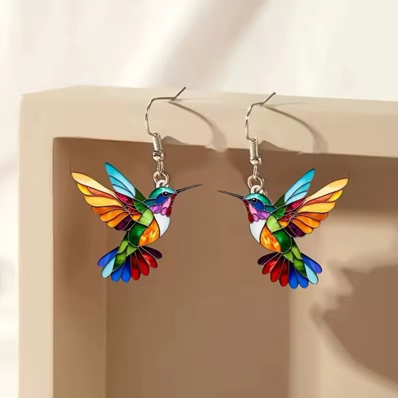 Nahla - Colier și Cercei Colibri