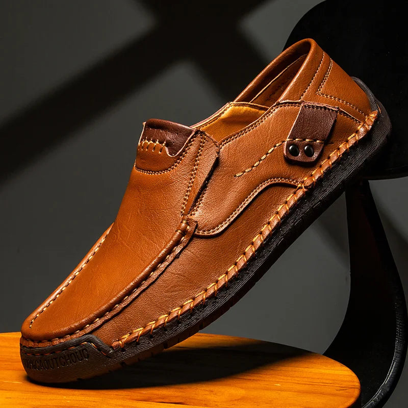 Razal - Mocasini Eleganți Din Piele Fără șireturi