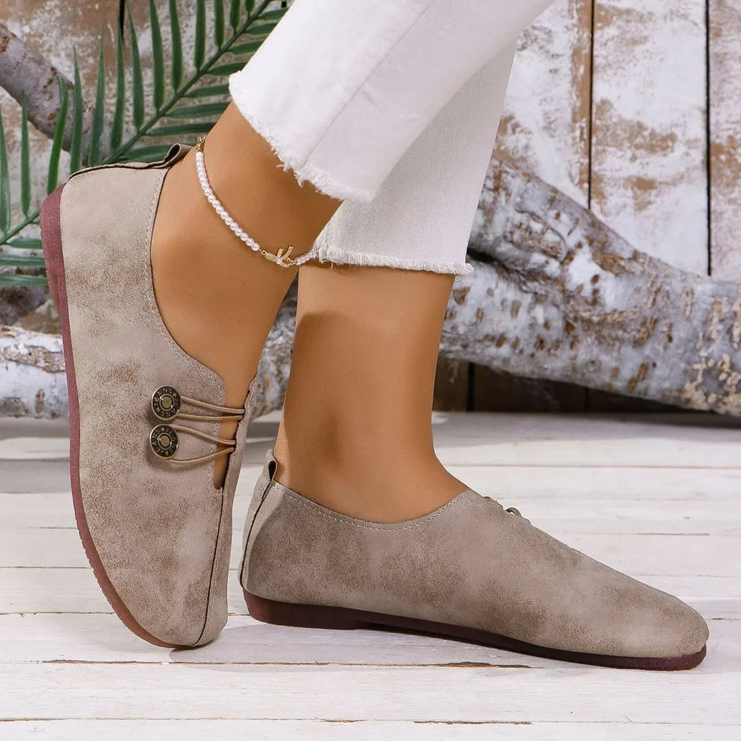 Micaela - Mocasin din Piele întoarsă