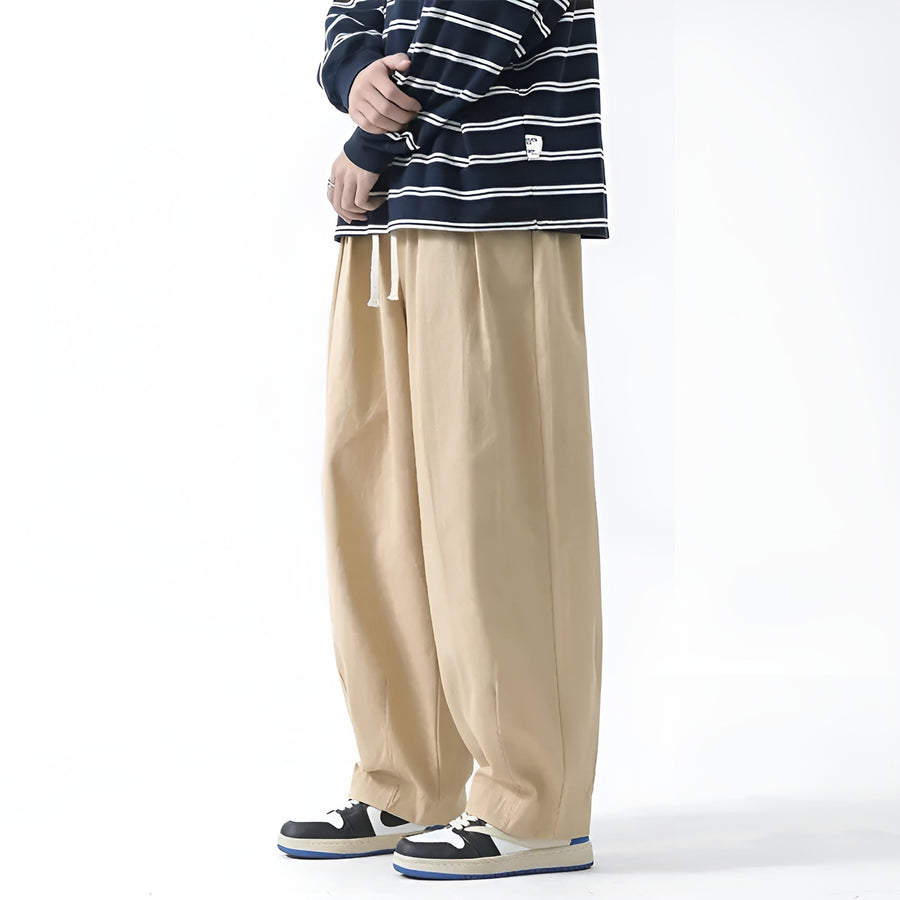 Paolino - Pantaloni Eleganți Cu Croială Lejeră