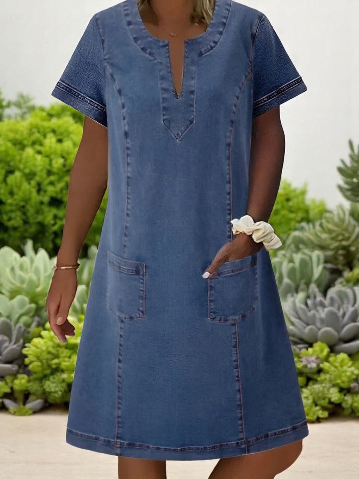 Gilja - Rochie Din Denim Moale