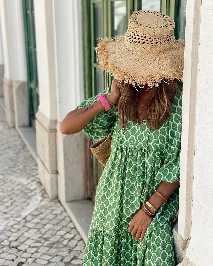 Berta - Rochie Lungă Boemă