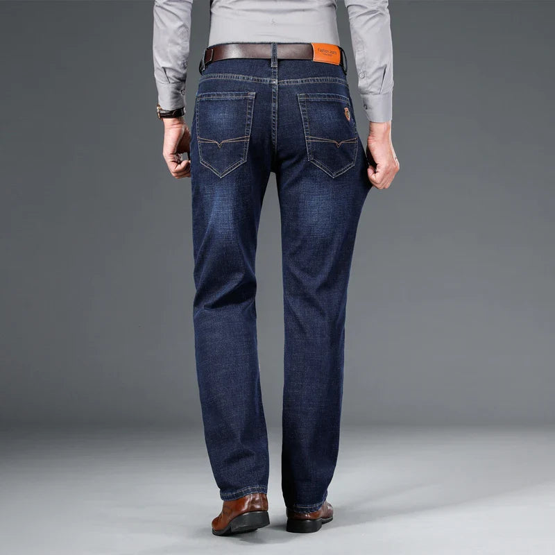 Elijah - Blugi Clasici Din Denim
