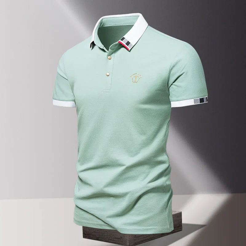 Fabio - Tricou Polo Casual De Vară