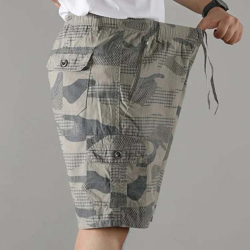 Jireh - Pantaloni Scurți De Vară Cu Imprimeu Camuflaj