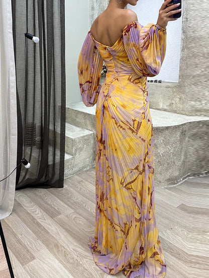 Hileni - Rochie Elegantă Cu Decolteu În V