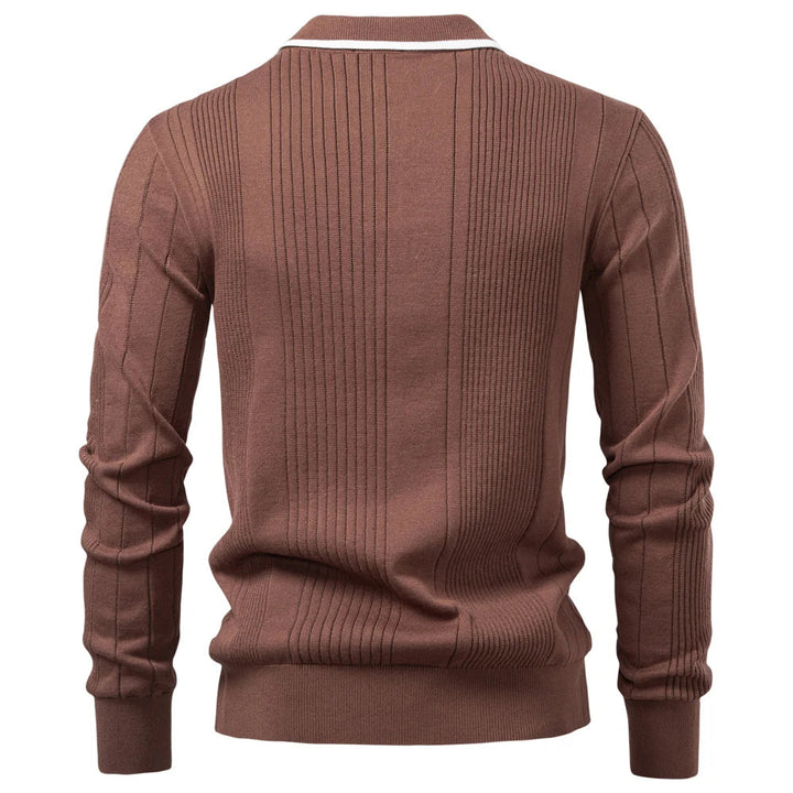 Borcho - Tricou Polo De Iarnă Cu Mâneci Lungi