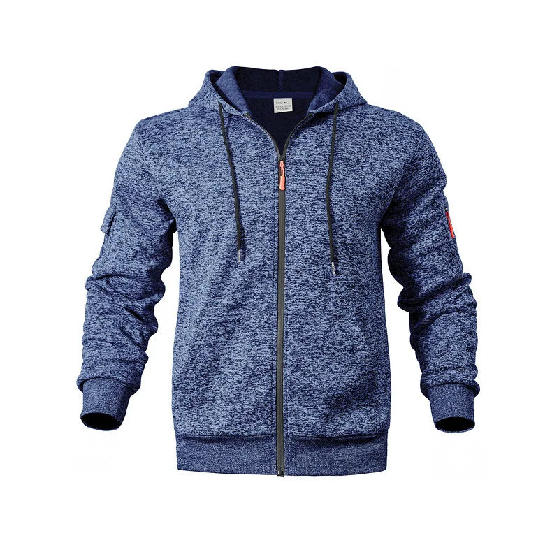 Jesson - Jachetă Elegantă Din Fleece Cu Glugă