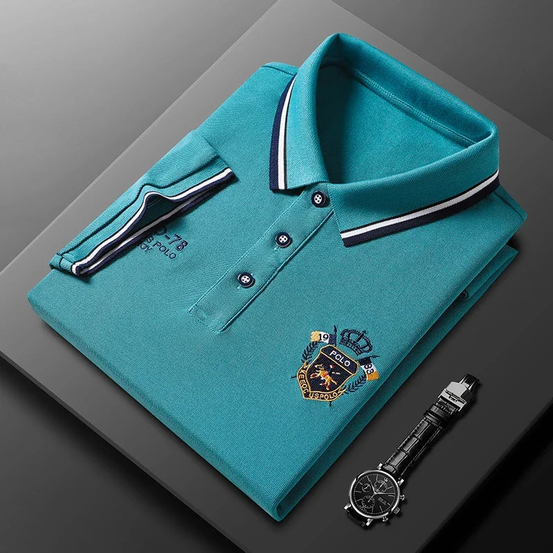 Mariusz - Tricou Polo Cu Mâneci Scurte, Respirabil