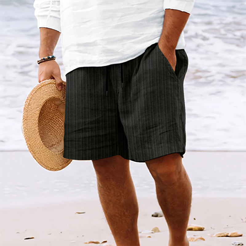 Arnaldo - Pantaloni Scurți Casual Largi Cu Elastic