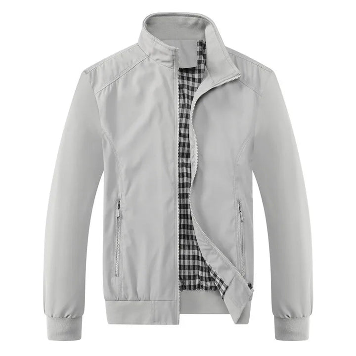 Malaj - Jachetă Bomber Elegantă în Stil Harrington