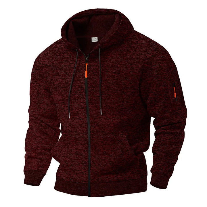 Jesson - Jachetă Elegantă Din Fleece Cu Glugă
