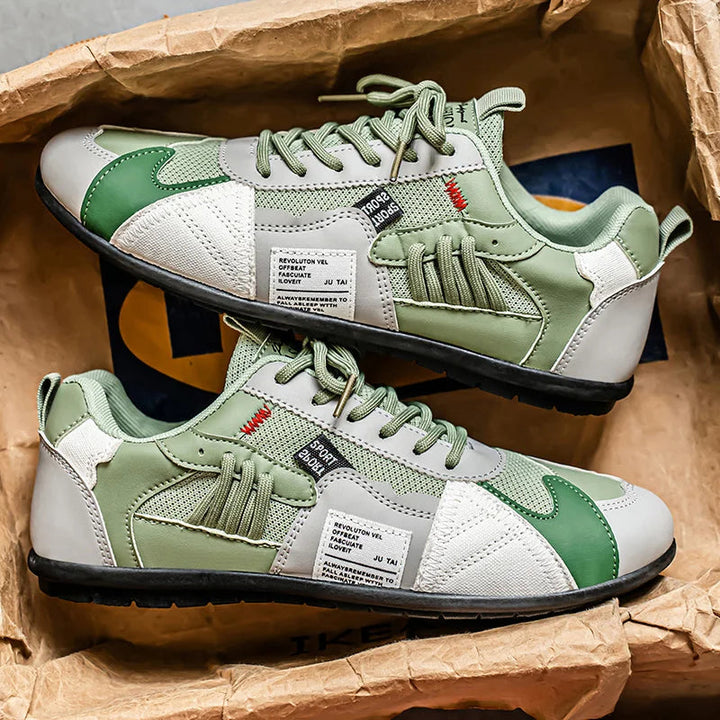 Reinders - Adidași cu șireturi în Stil Patchwork
