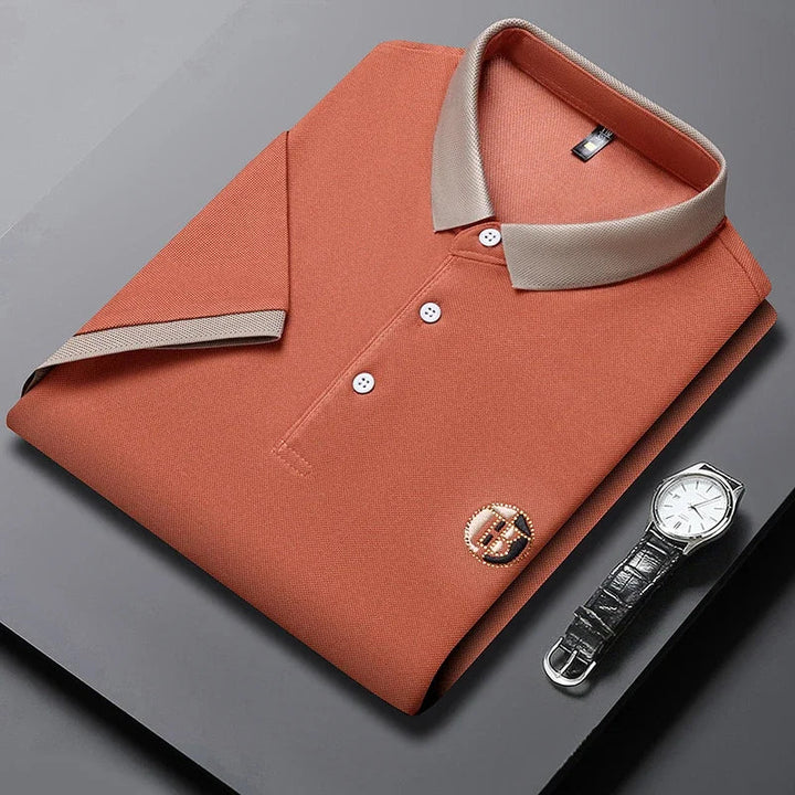 Angan – Tricou Polo Elegantă în Două Nuanțe