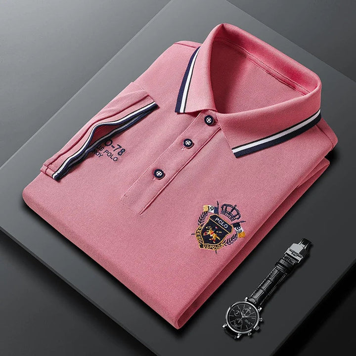 Mariusz - Tricou Polo Cu Mâneci Scurte, Respirabil