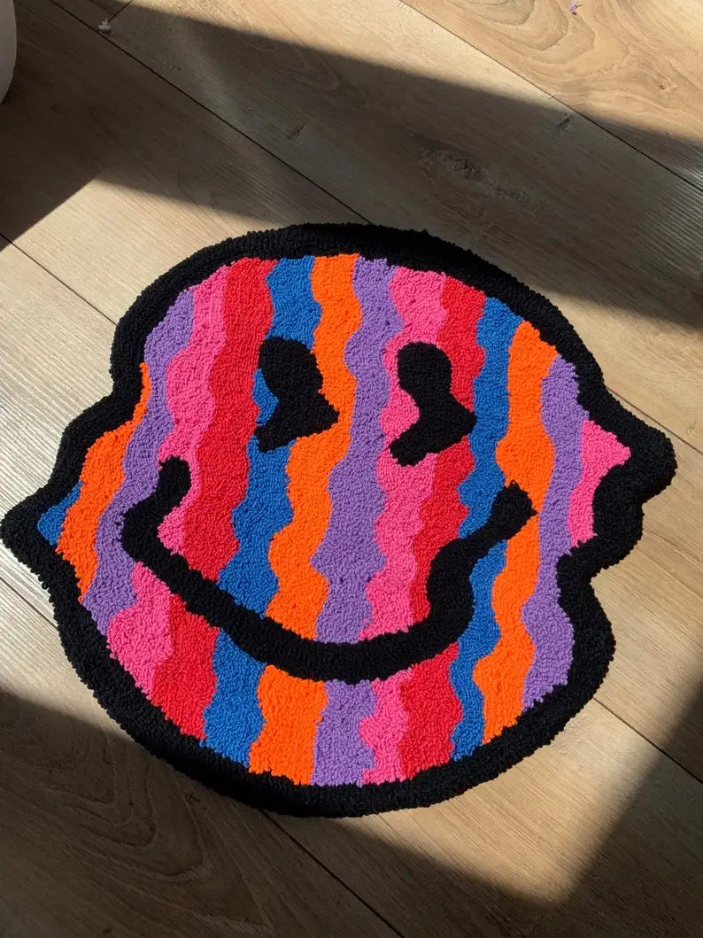 Smiloop - Covor Zâmbitor Răsucit Pentru Decorarea Casei