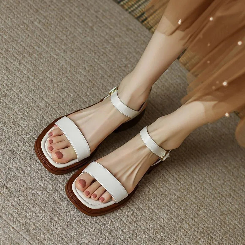 Ricci - Sandale Casual Din Piele
