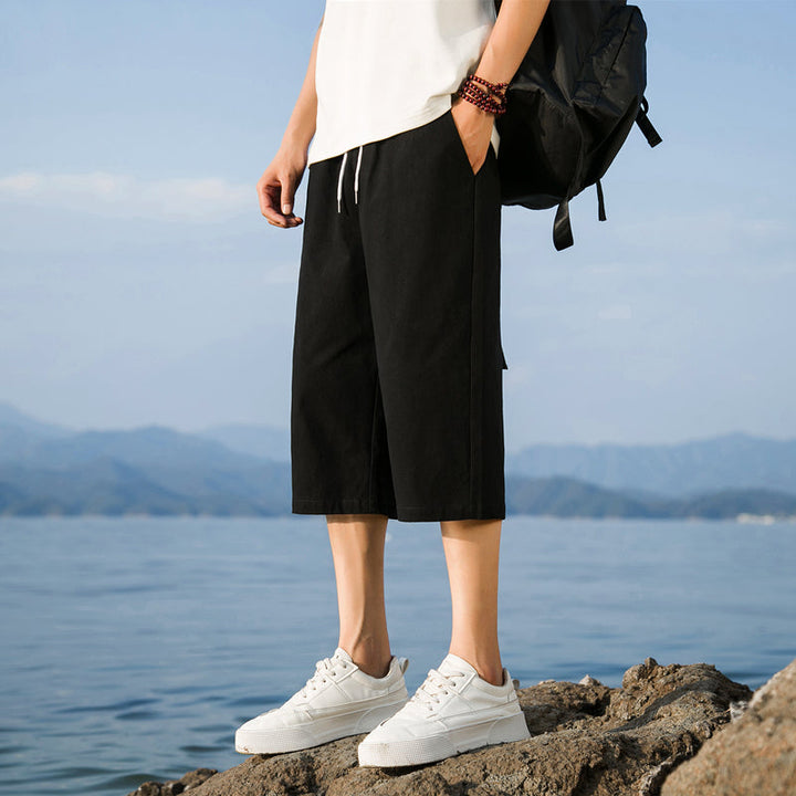 Nelson - Pantaloni Scurți Eleganți Din Bumbac Si în