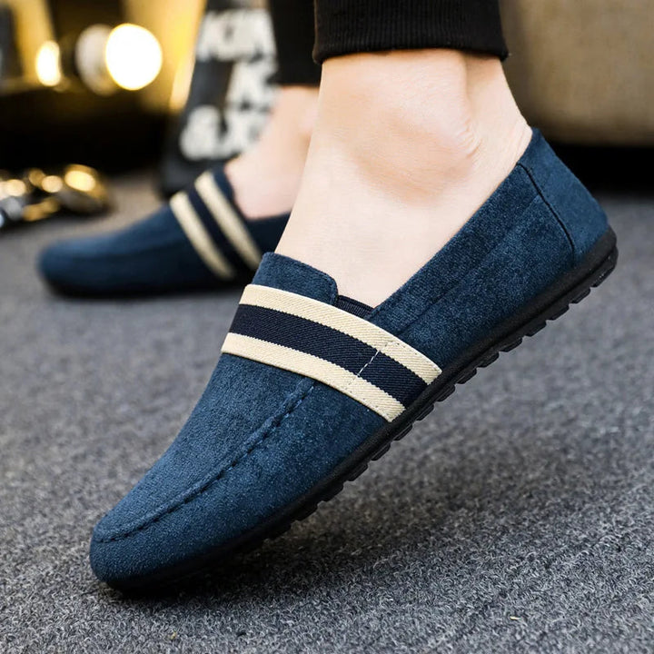 Hanno - Mocasini Casual Cu Dungi