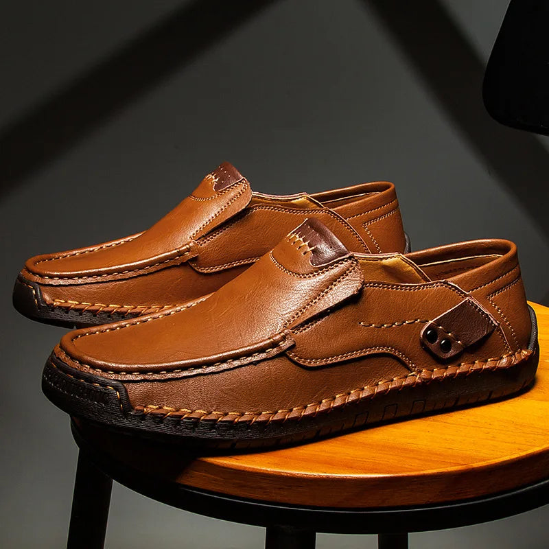 Razal - Mocasini Eleganți Din Piele Fără șireturi