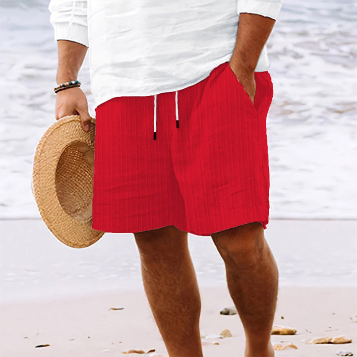 Arnaldo - Pantaloni Scurți Casual Largi Cu Elastic