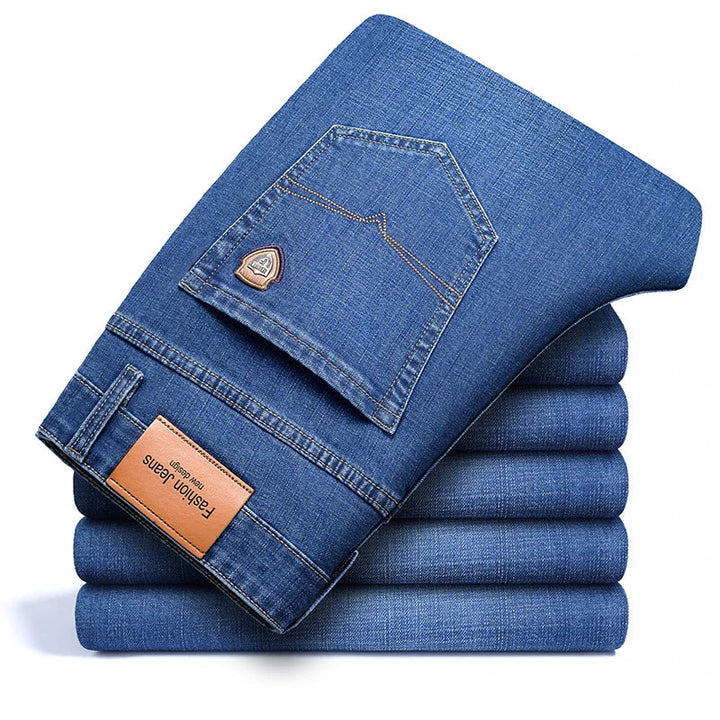 Elijah - Blugi Clasici Din Denim