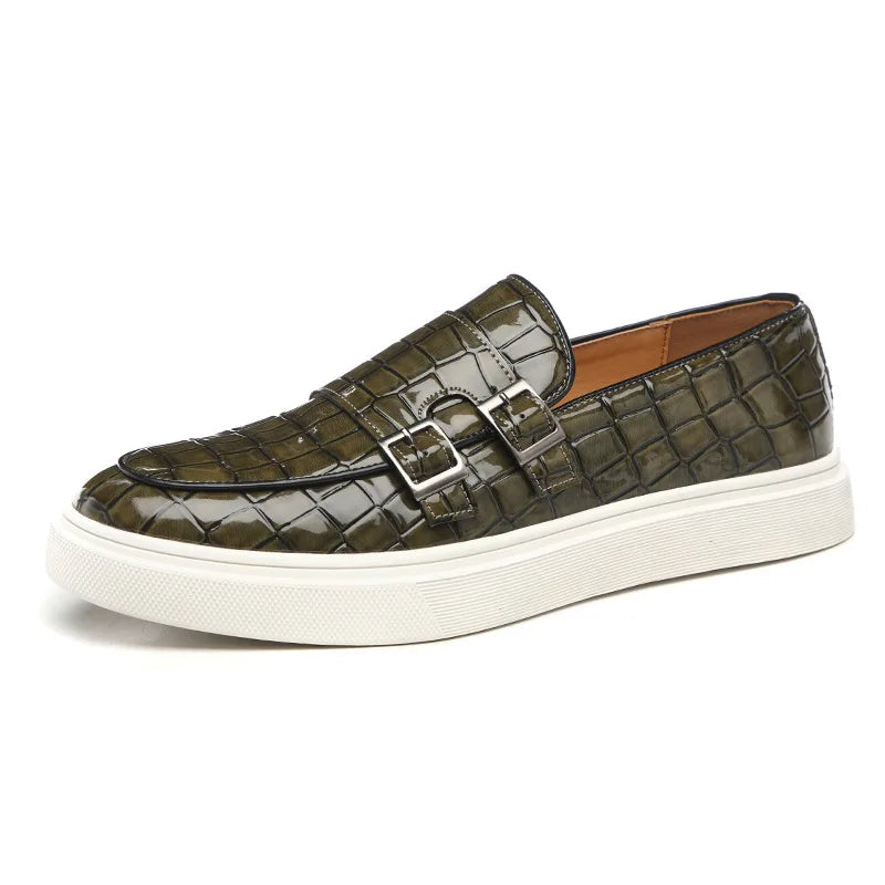 Loic - Mocasin Cu Model De Crocodil