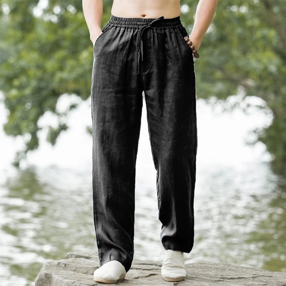 Ethan - Pantaloni Lejer De Vară
