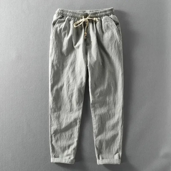 Clarke - Pantaloni Casual Din In Cu șnur La Talie