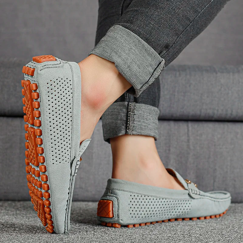 Duque - Pantofi Din Piele Respirabilă